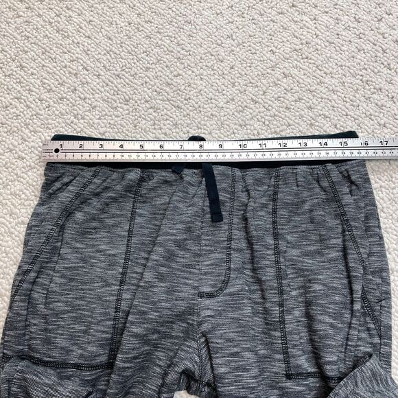 Goodfellow & Co Jogger Sweatpants Mens Medium Heather Gray Black Trim Pockets - Picture 9 of 9